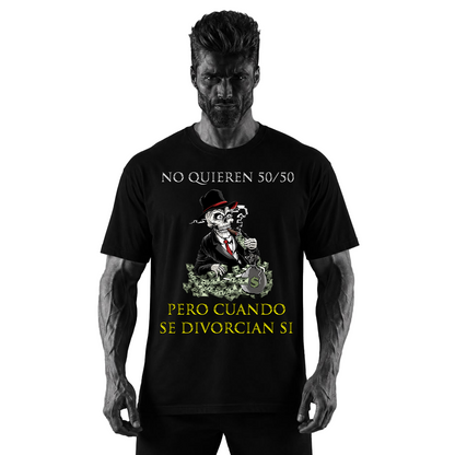 NO QUIEREN 50/50 PERO CUANDO SE DIVORCIAN SI