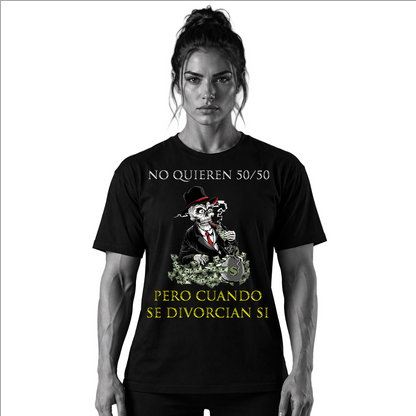 NO QUIEREN 50/50 PERO CUANDO SE DIVORCIAN SI